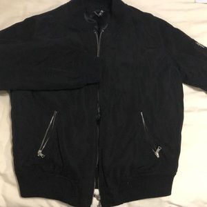 Kendall & Kylie black bomber jacket from Pacsun xs